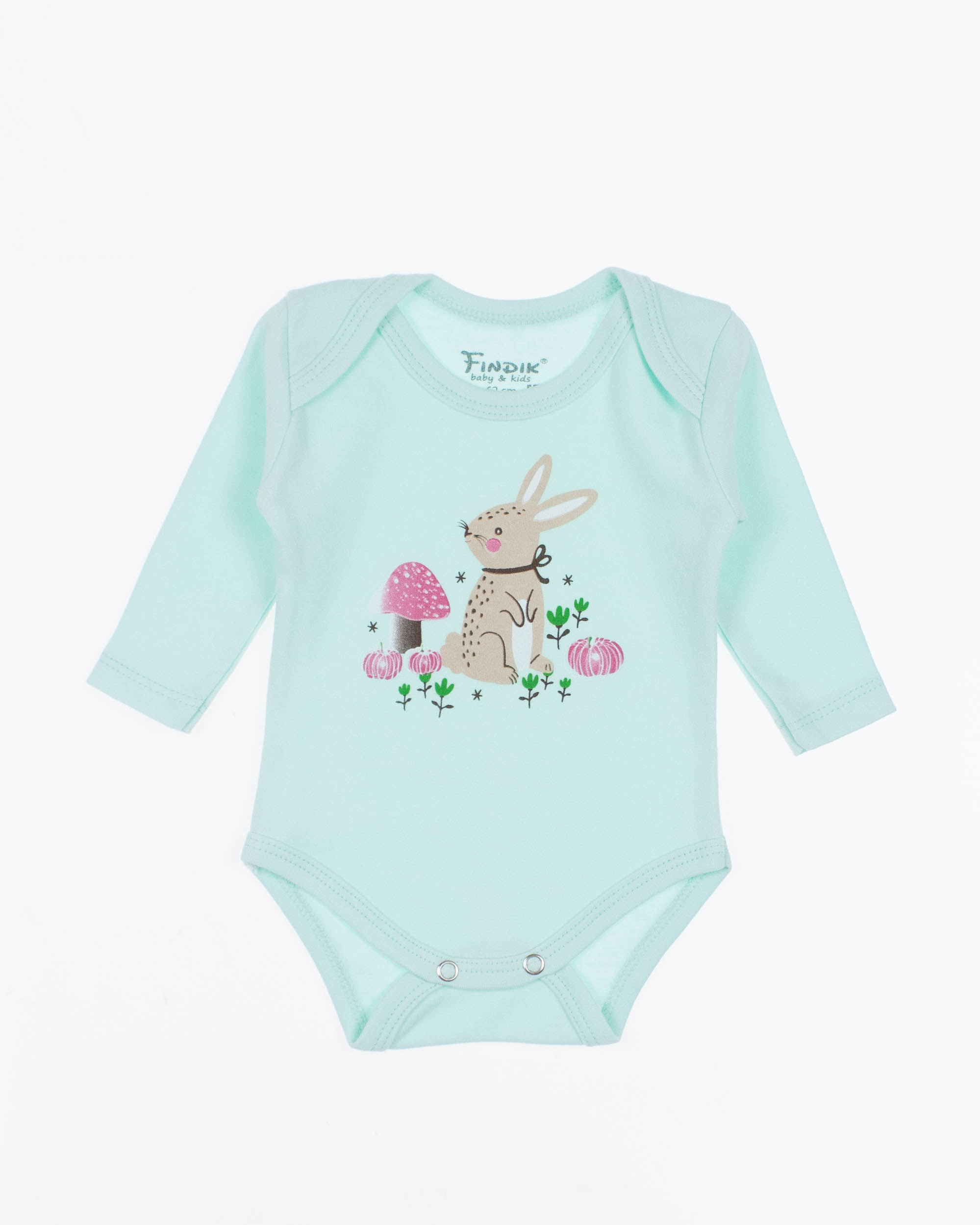 FINDIK 11706 Боди (цвет: Ментоловый) FINDIK 11706 Боди (цвет: Ментоловый)