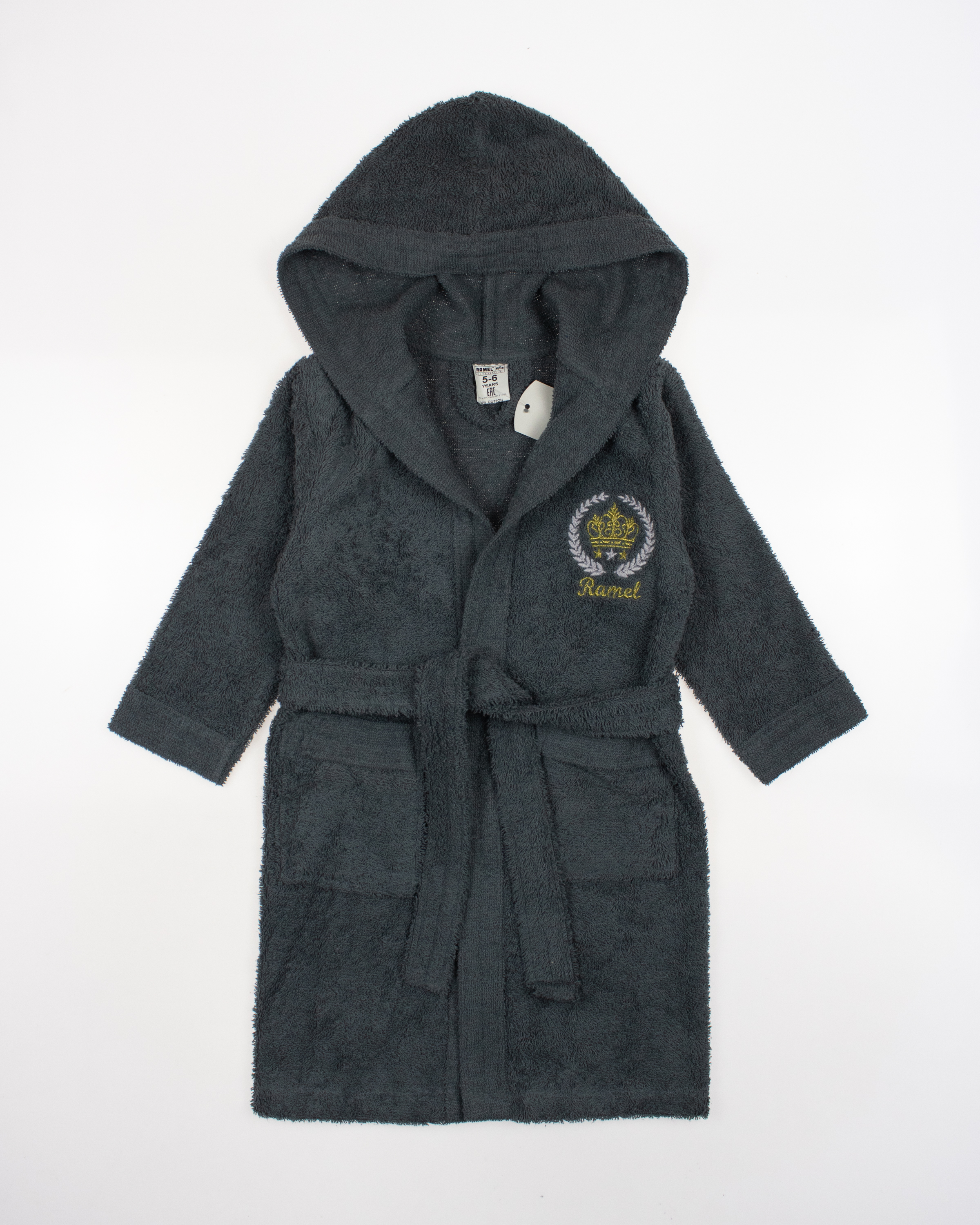 RAMEL 504 Халат (цвет: Темно-серый) RAMEL 504 Халат (цвет: Темно-серый)