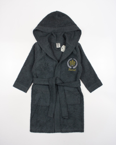 RAMEL 504 Халат (цвет: Темно-серый) RAMEL 504 Халат (цвет: Темно-серый)