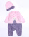 FLEXI 247007/1 Комбинезон утепленный (цвет: Розовый 62 см)