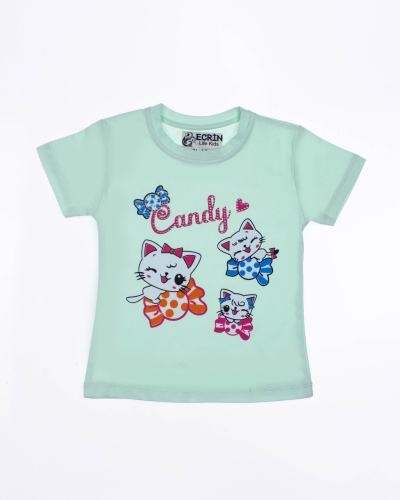 ECRIN 1105 Футболка (цвет: Ментоловый)